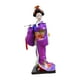 thumbnail image 4 of Kimono Japonés De 11 Pulgadas Geisha Doll Office Bar Adorno Artesanal Púrpura, 4 of 5
