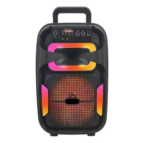 Genérico - Parlante Portatil 8¨ Con Microfono Karaoke Musica Hogar Lau