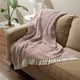 thumbnail image 4 of Manta DII Rustic Farmhouse tejida con doble diamante, 4 of 8