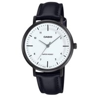 Reloj Casio Standard Analog Leather Strap White Dial Quartz Ltp-Vt03Bl-7B Women'S Watch
