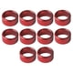 thumbnail image 4 of 10 Piezas De Anillos De Pierna De Paloma De Metal Que Identifican Bandas Que Eliminan Fácilmente Los Accesorios Rojo, 4 of 4
