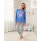 thumbnail image 1 of Pijama Niña Estampado Super Star Celeste multicolor 10, 1 of 7
