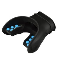 Magideal - Boquilla De Silicona Suave Para Adultos Con Lengüeta De Color, Reemplazo De Boquilla, Ajuste Para Pulpo, Regulador De Buceo, Snorkel Negro