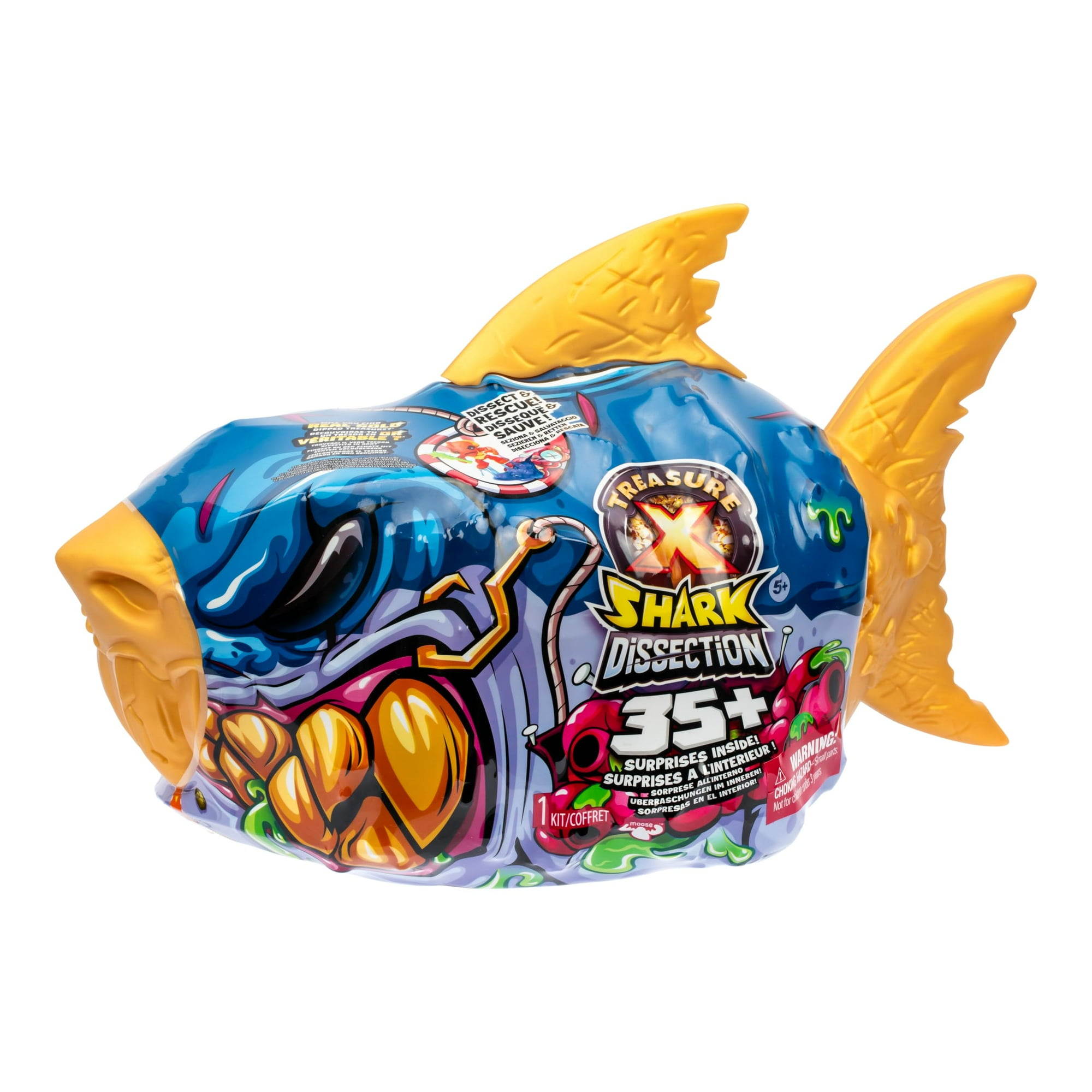Disección de Mega Shark de Toy Treasure X con más de 35 sorpresas | Lider
