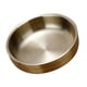 thumbnail image 1 of Plato redondo de acero inoxidable con forma de salsa, plato de soja, oro, 13 cm., 1 of 5
