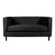 thumbnail image 1 of Sofa Brescia 2c Tela Velvet Vivian Negro, 1 of 4