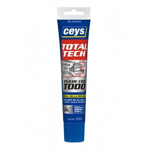 Adhesivo Sellante Totaltech Blanco 125Ml - Ceys