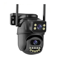 Genérico - Cámara De Seguridad Smart Ip Wifi Doble Lentecámara 4K Uhd