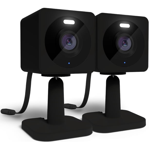 Cámara de seguridad WYZE Cam OG 1080p para interiores/exteriores, negra, paquete de 2