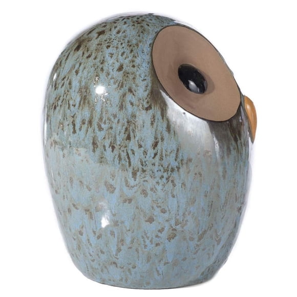 Figura de Búho de Cerámica Grande Alfresco Home