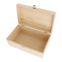 Bothyi - Colección De Cajas De Almacenamiento De Madera Con Tapa, Regalo Estable Para Collar De Reloj De Escritorio