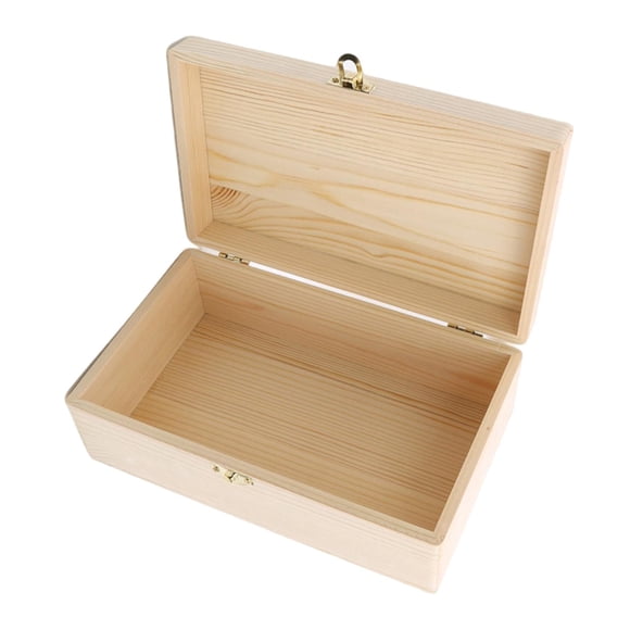 Colección De Cajas De Almacenamiento De Madera Con Tapa, Regalo Estable Para Collar De Reloj De Escritorio