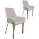 thumbnail image 1 of Pack 2 Sillas De Comedor Brito Con Apoyabrazos - Crudo, 1 of 3