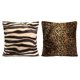 thumbnail image 3 of 2Pcs 45x45cm Animal Print Funda de almohada Leopard Zebra Sofa Car Cojín cubierta A, 3 of 5