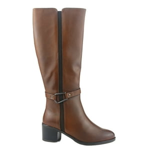 Bota De Cuero Chalada Mujer Palena-1 Café Casual