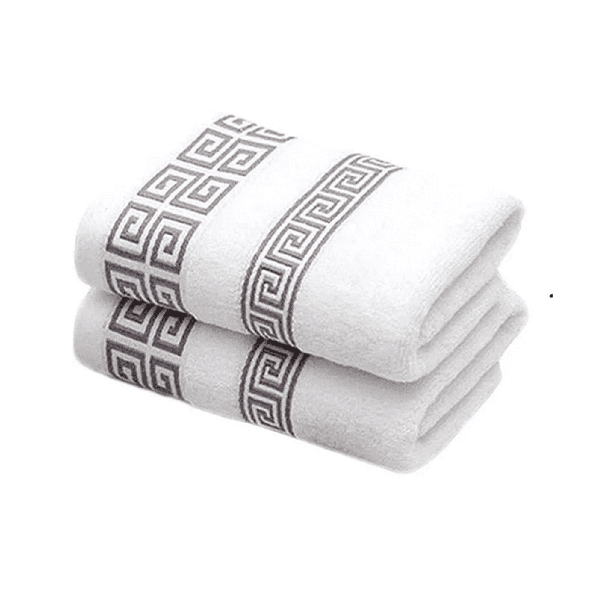 Genérico - Set 2 Toallas De Mano 100% Algodón Suave Y Gruesa