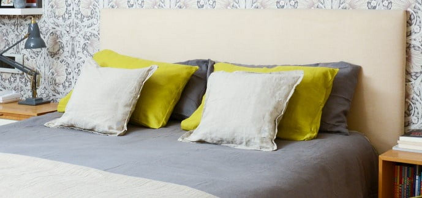 Purolino - Fundas De Almohadas Standard De Lino