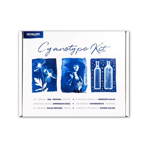 Kit de Cianotipo Jacquard para Impresión Solar en Papel y Tela
