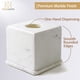 thumbnail image 5 of Caja de pañuelos HAMAKAWA de mármol Volakas White 15 × 15 × 14 cm, 5 of 9