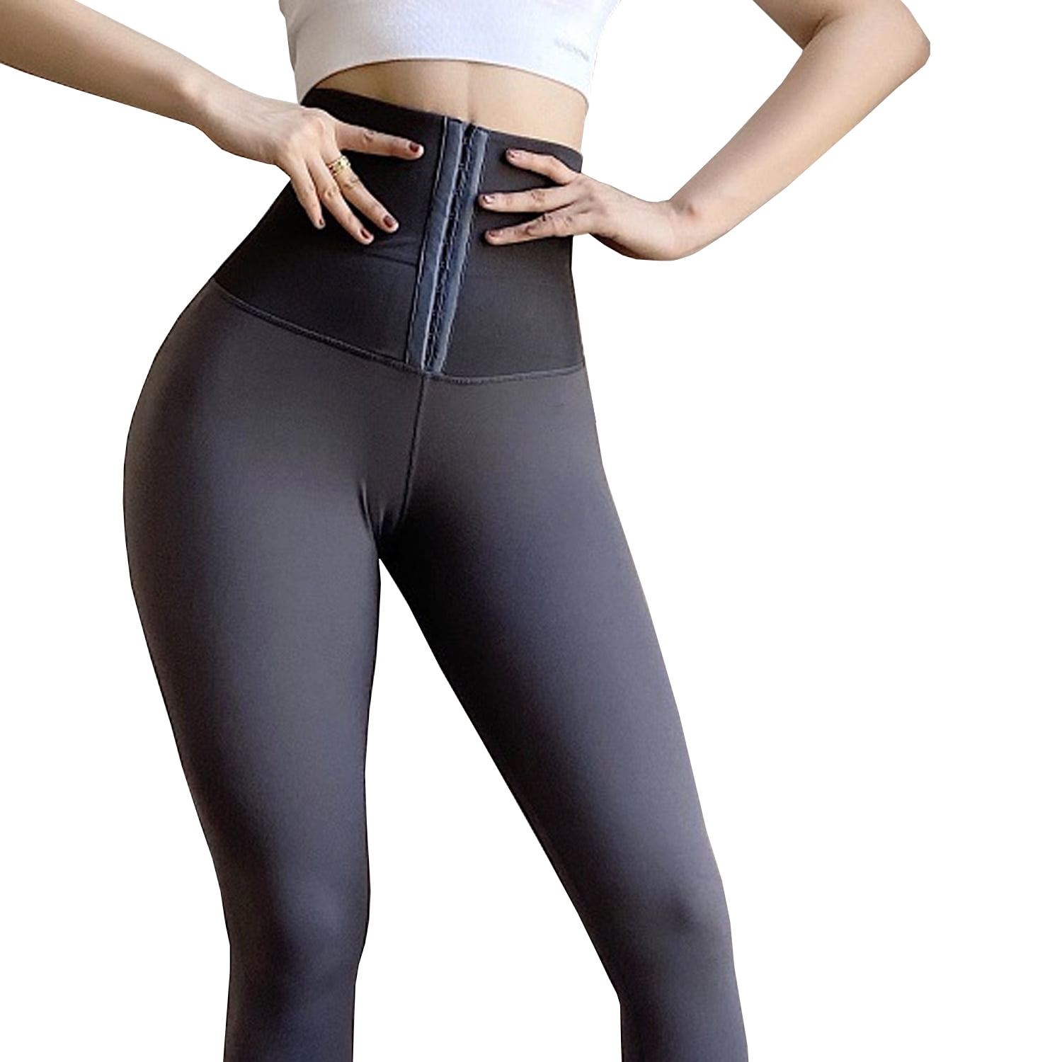 Andesland - Calza Deportiva Tiro Alto Con Faja Reductora Mujer