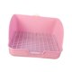 thumbnail image 3 of Caja De Arena Para Conejos, Jaula, Orinal, Entrenador Para Ratas, Animales Peque?os, Conejo Rosa, 3 of 5