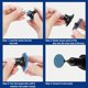 thumbnail image 5 of Juego de discos de lijado WORKPRO, 101 piezas, 5 cm con soporte de 6 mm, 5 of 7