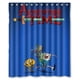 thumbnail image 1 of Cortina de ducha Beemo Adventure Time con ganchos (152 x 183 cm), 1 of 3