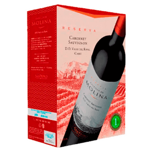 Vino Castillo De Molina Bag In Box Cabernet Sauvignon 3000Cc