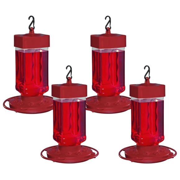 Comedero para colibríes FIRST NATURE 950 ml - Juego de 4