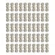 thumbnail image 2 of Ganchos Para Luces De Navidad, Prácticos Y Prácticos, Con Forma De S, Para Toallas, Oficina, 50 Unidades, Color Blanco, 2 of 5
