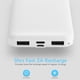 thumbnail image 2 of Bateria Externa Power Bank 10000mah Budix BU-SY155 Blanco, 2 of 4
