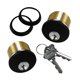 thumbnail image 2 of Escaparate comercial de latón AiSecure Cylinder Lock, 2 of 8