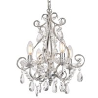 Lámpara Colgante Elegant Lighting Kato 4 Luces Cromo 110V