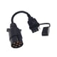 thumbnail image 1 of Adaptador de enchufe de remolque Multipin Adaptador de remolque de remolque acoplamiento de remolque estable Adaptador de enganche de múltiples piñone, 1 of 5