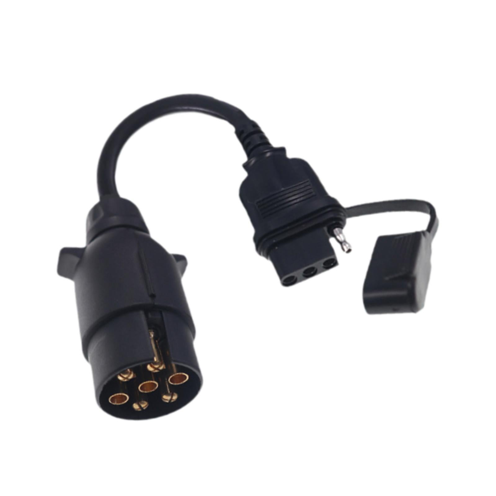 Magideal - Adaptador De Enchufe De Remolque Multipin Adaptador De Remolque De Remolque Acoplamiento De Remolque Estable Adaptador De Enganche De Múltiples Piñone
