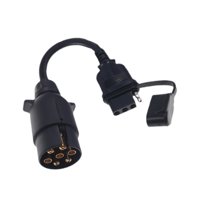 Magideal - Adaptador De Enchufe De Remolque Multipin Adaptador De Remolque De Remolque Acoplamiento De Remolque Estable Adaptador De Enganche De Múltiples Piñone