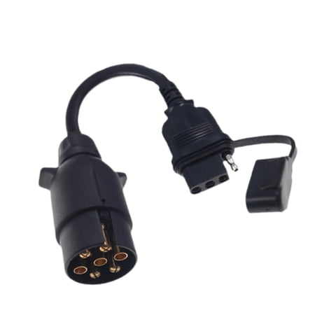Magideal - Adaptador De Enchufe De Remolque Multipin Adaptador De Remolque De Remolque Acoplamiento De Remolque Estable Adaptador De Enganche De Múltiples Piñone