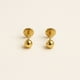 thumbnail image 2 of Aros Bolita 3mm Nº1 Oro 18k nacional, 2 of 4