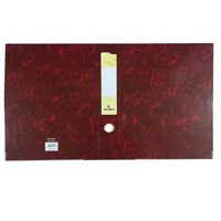 Flat Para Archivador Rhein Ancho Burdeo Pack 50 Unids