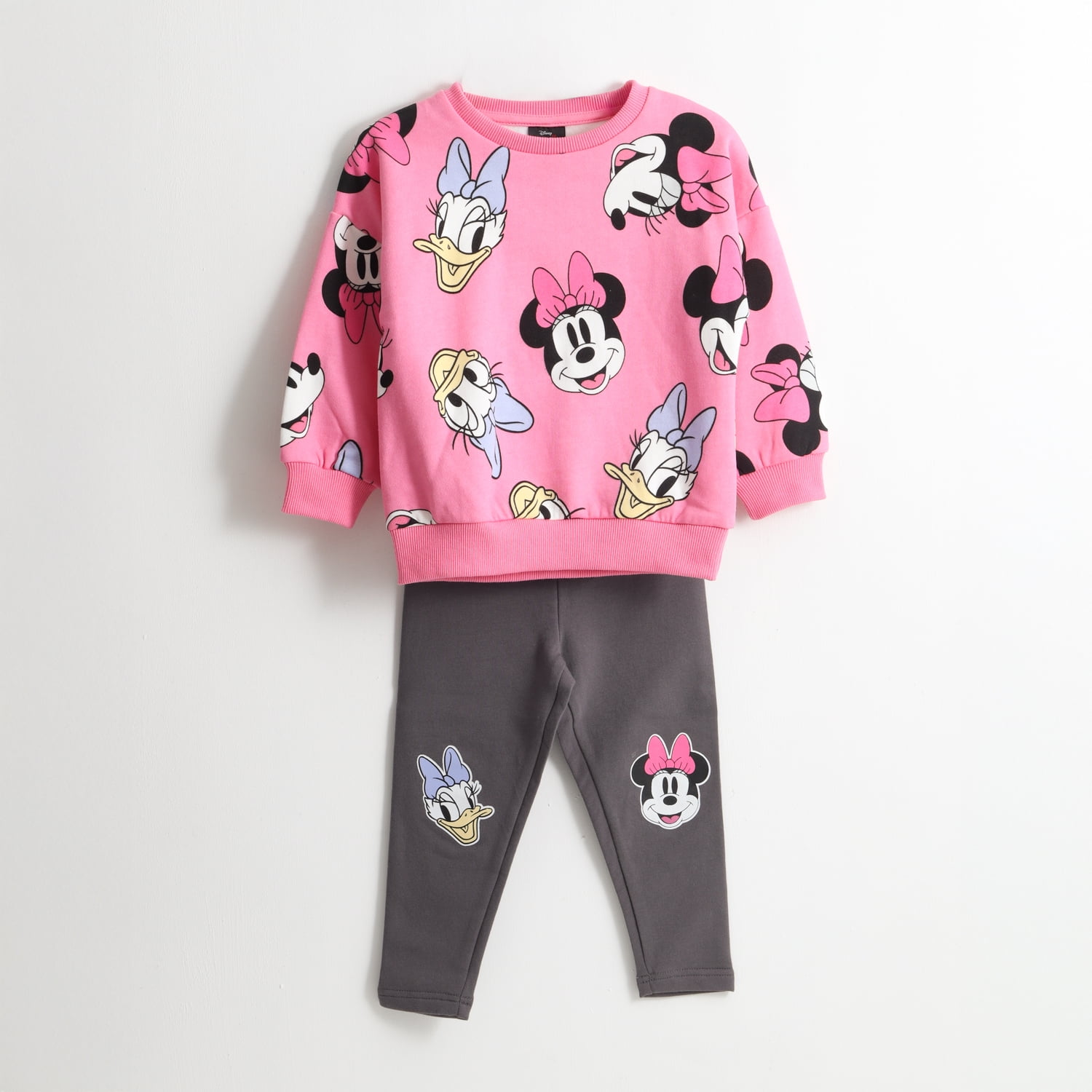 Conjunto Niña Print Friends Minnie Rosado Disney
