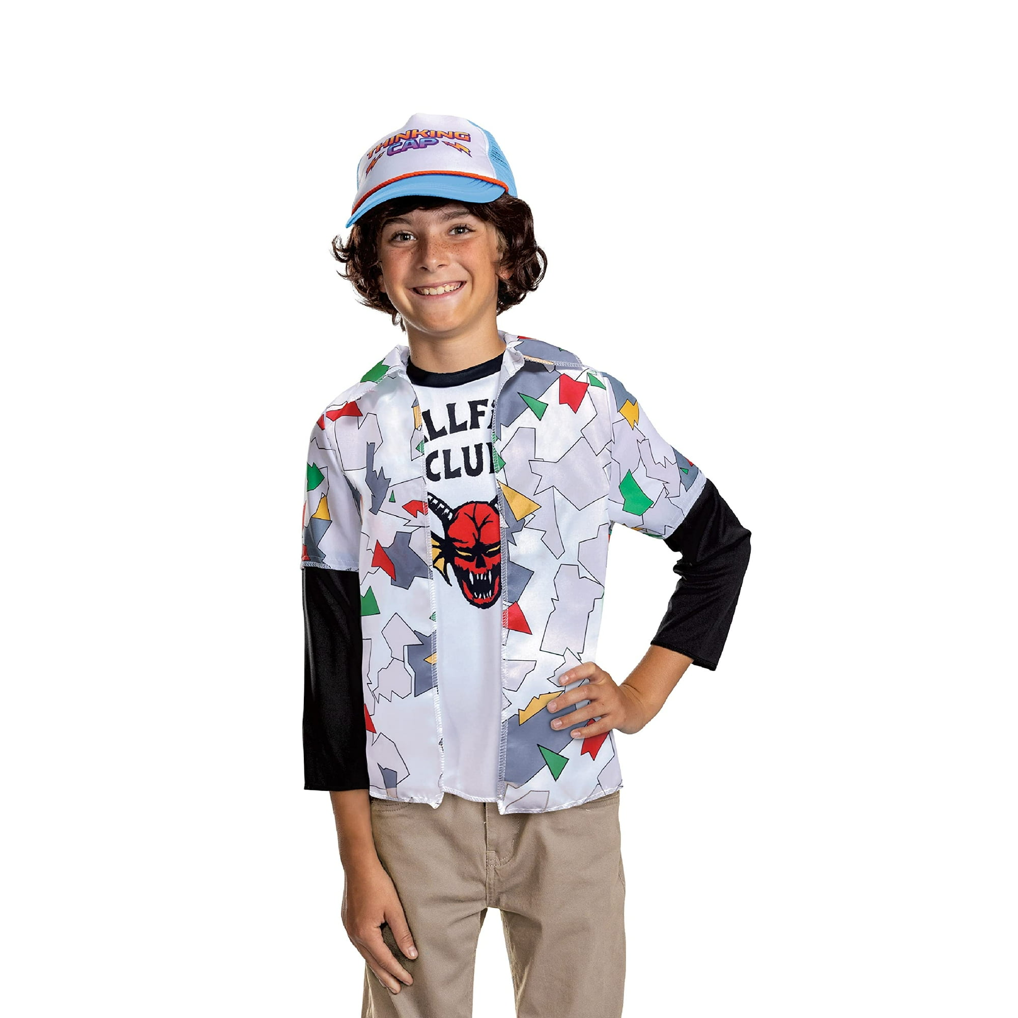 Dustin Ropa Interior Kit de disfraces Disguise Dustin para niños Stranger Things Large | Lider