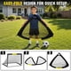 thumbnail image 4 of Portería de fútbol BORNEW 122x91 cm portátil tipo pop‑up para niños, 4 of 7