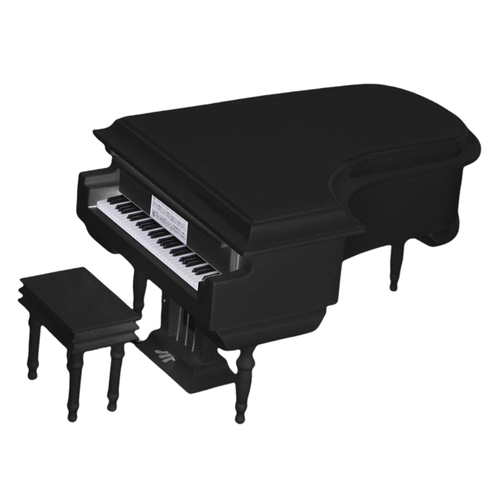 Magideal - Instrumento Modelo De La Guitarra Clásica De 1/6 Para Los Juguetes De La Muñeca De De Acción 12 " , 10x7x8cm Negro