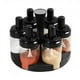thumbnail image 1 of Set 6 Especieros Condimentos Giratorio 360 Especiero Cocina Color Negro, 1 of 4