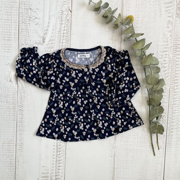 Blusa Bibi Stp Azul Algodón Pima - Talla 6 AÑOS