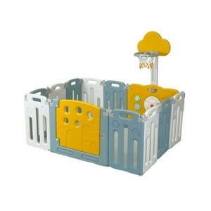 Igpro - Corral Infantil Plegable Mas Aro De Baloncesto