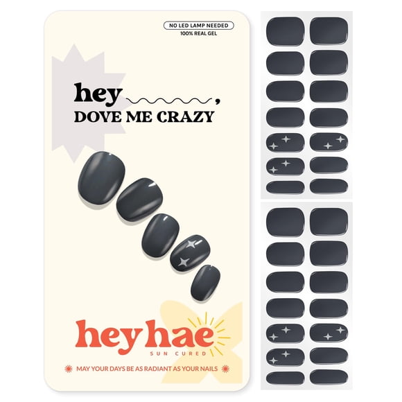 Tiras de gel semicuradas Heyhae Dove Me Crazy veganas