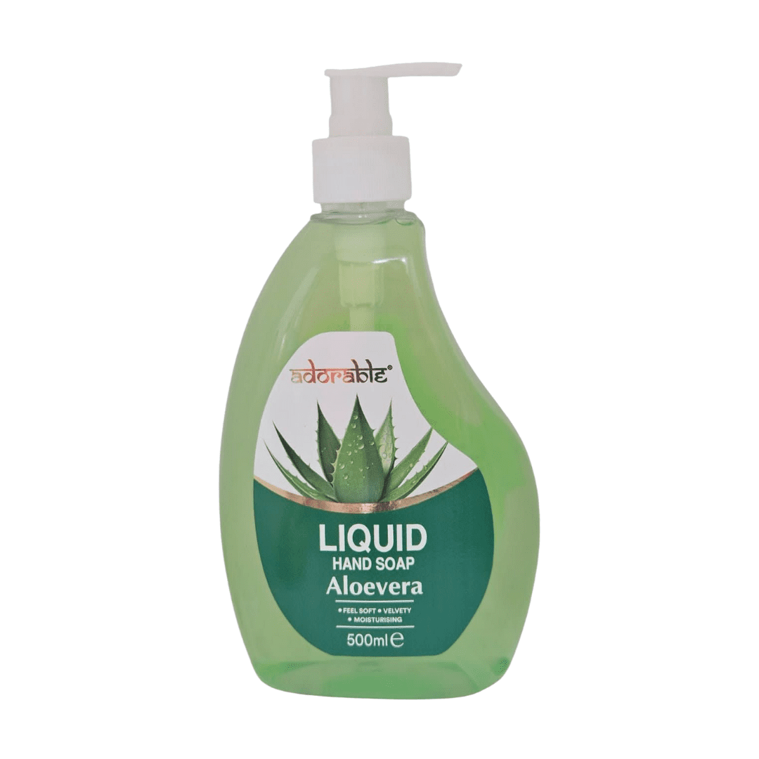 Adorable Jabón Liquido Para Manos Aloe Vera 500 Ml