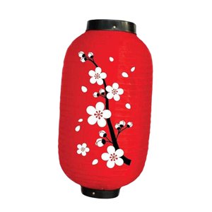 Bothyi - Linterna De Estilo Japonés Que Cuelga Para El Festival De Primavera Restaurante Cumpleaños Redbottom Bigflower