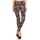 thumbnail image 1 of Leggings Básicos Lisos de Cintura Alta con Estampado Floral y 1 Cinturilla Elástica, 1 of 5